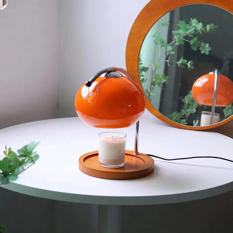 Lampe Rétro Verre Fumé Design Intemporel Ambiance Douce – Lumea