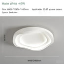 Minimalistische witte LED-plafondlamp voor moderne woonkamer – Arionde