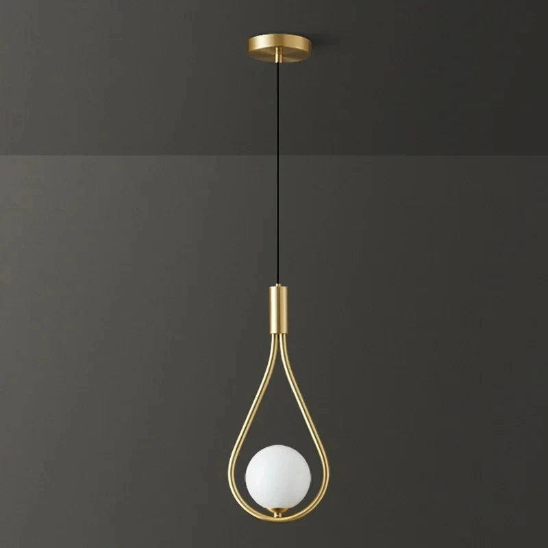 Zwarte Hanglamp Gevroren Glas voor Slaapkamer – Novaline