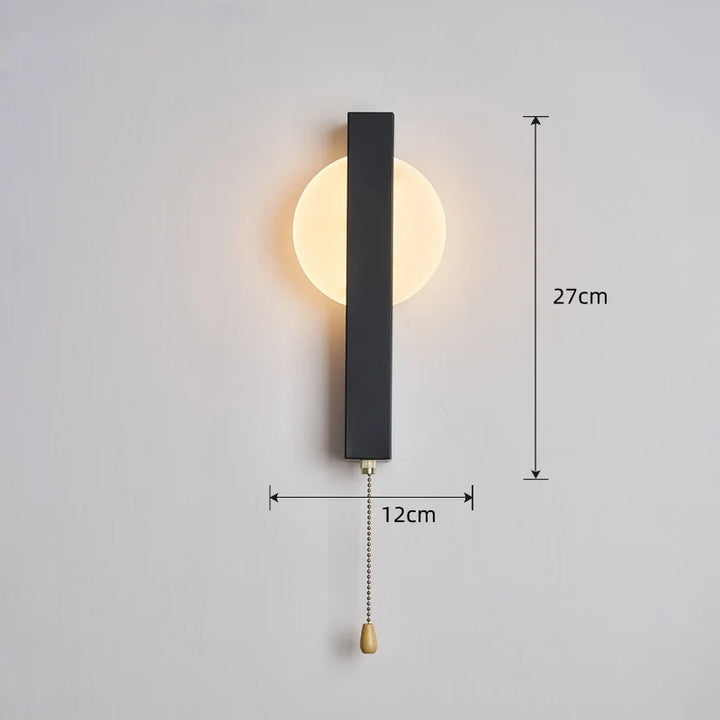 Applique murale moderne en métal pour chambre et salon – Miralux