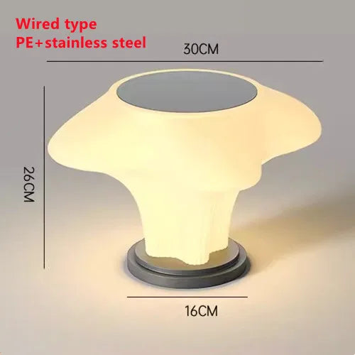 Lampe solaire extérieure moderne en acier inoxydable – Solaris