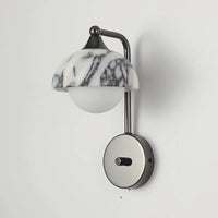 Applique murale en alabastre pour chambre luxueuse – Alumina