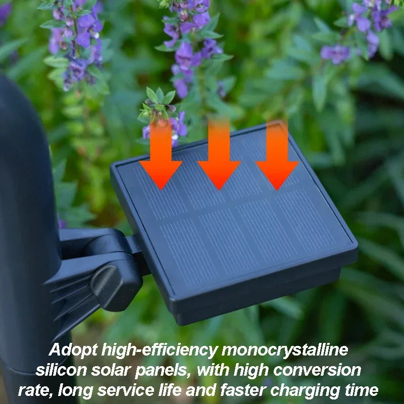 Eigentijdse zonneschijnwerper in ABS – Soléclat