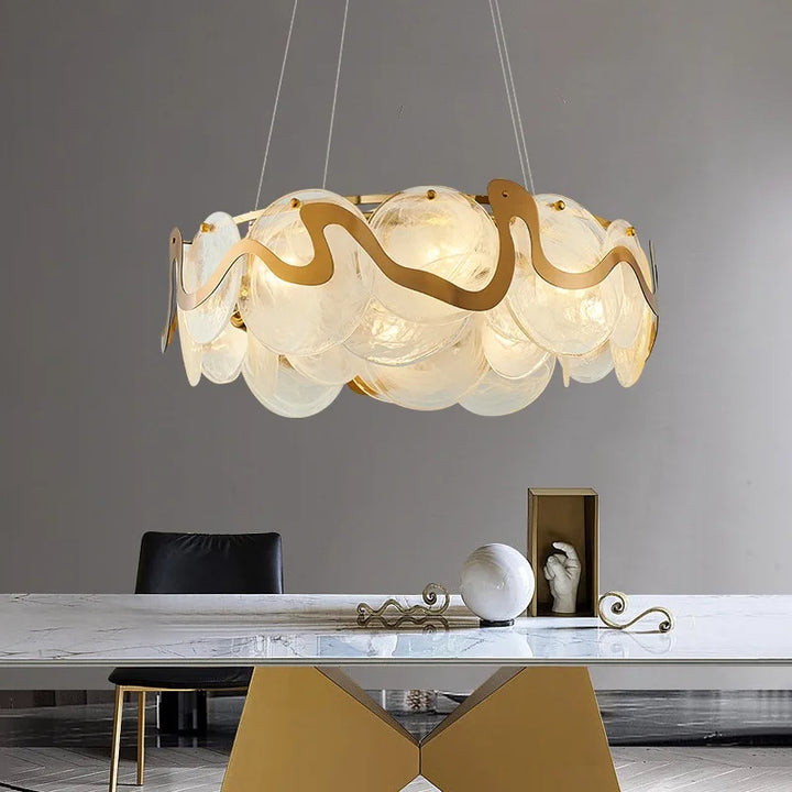 Suspension moderne en alliage pour salon et chambre – Miraluxa