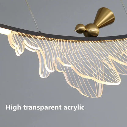 Moderne metalen hanglamp voor eetkamer – Arionel