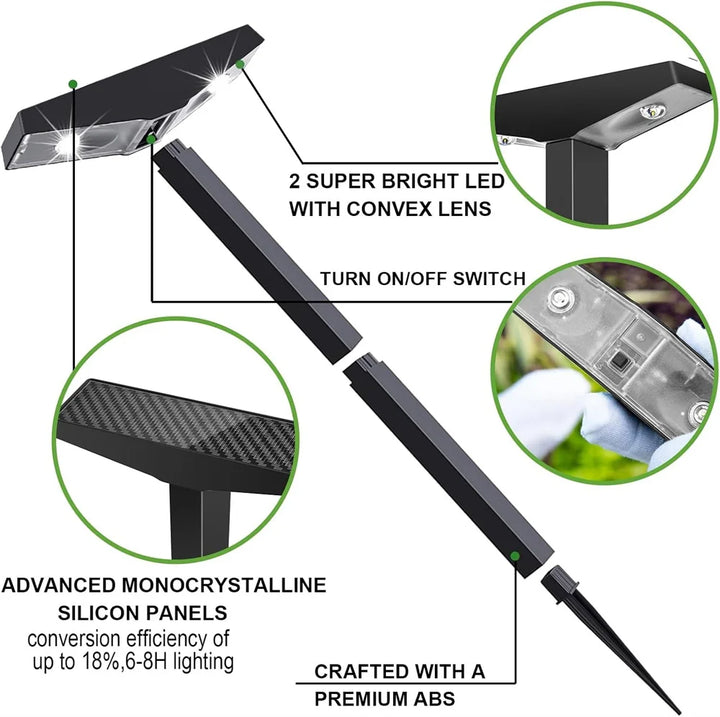 Lampes de jardin solaires modernes étanches IP65 – Solaraire