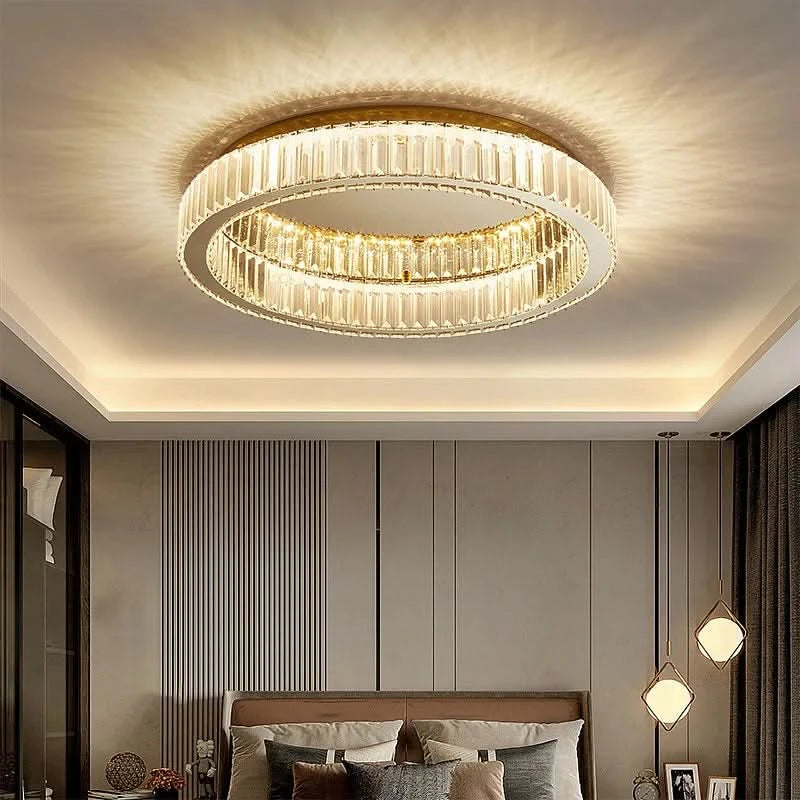 Halo Ceiling Light Gold photo 7 | Luxarmonie