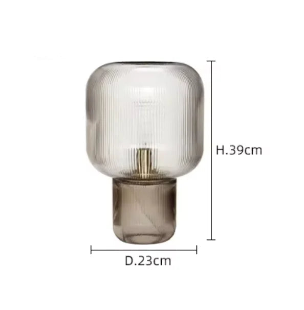 Tafellamp in Minimalistisch Glas voor Slaapkamer – Armonique