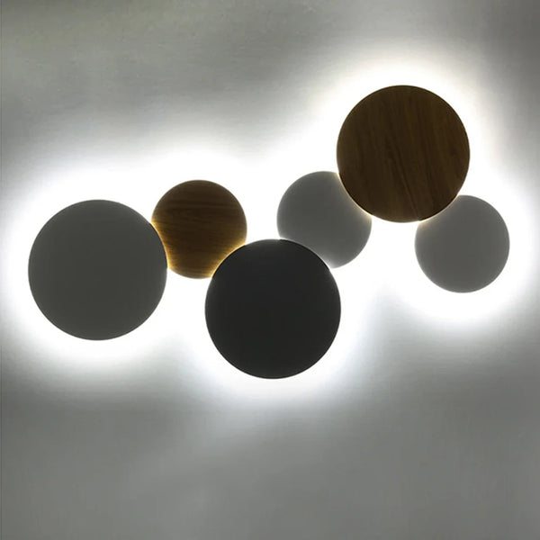 Applique murale moderne en aluminium noir – Novaluce