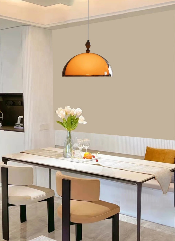 Suspension acrylique marron pour salle à manger – Armoniel