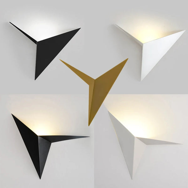 Applique murale LED minimaliste noire – Adronis