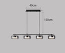 Lange Elegante Industriële Plafondlamp – Orizon