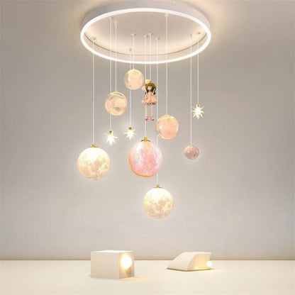 Kinderhanglamp LED Dimbaar Design Hemels – Dringas