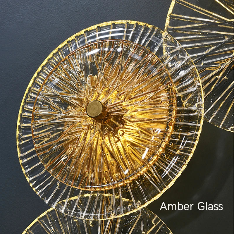 Applique murale en verre moderne pour salon – Orisande