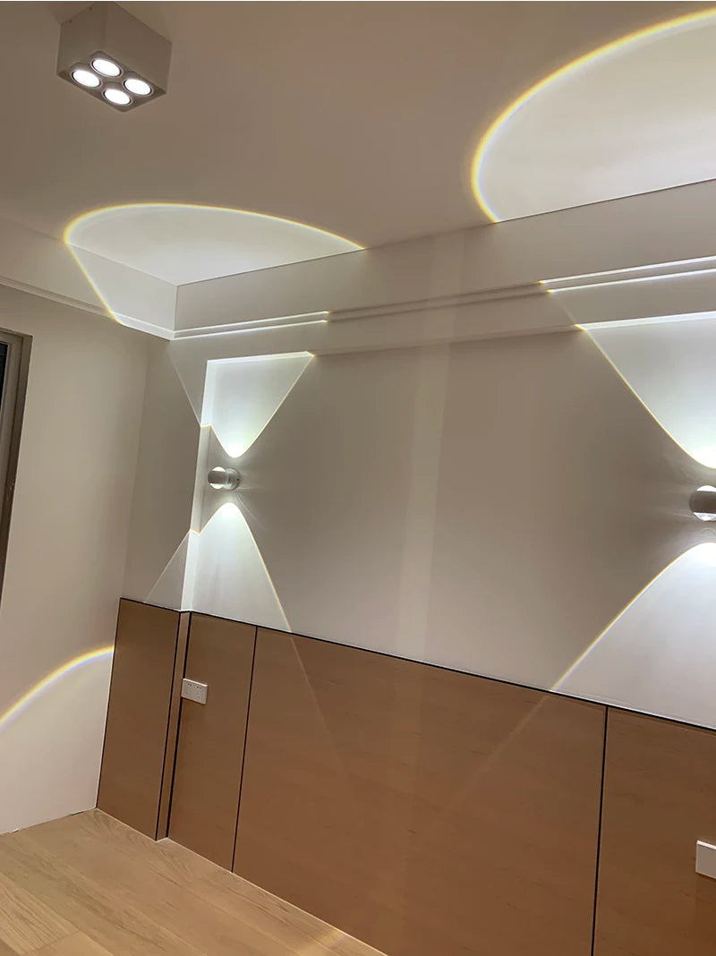 Applique murale minimaliste en aluminium – Alumiscape