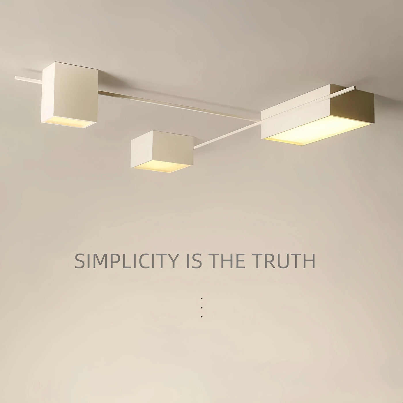 Plafonnier LED moderne en acrylique pour intérieur – Arionel