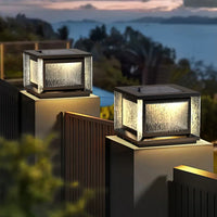 Lampadaire solaire extérieur étanche style néo-chinois – Zolaris