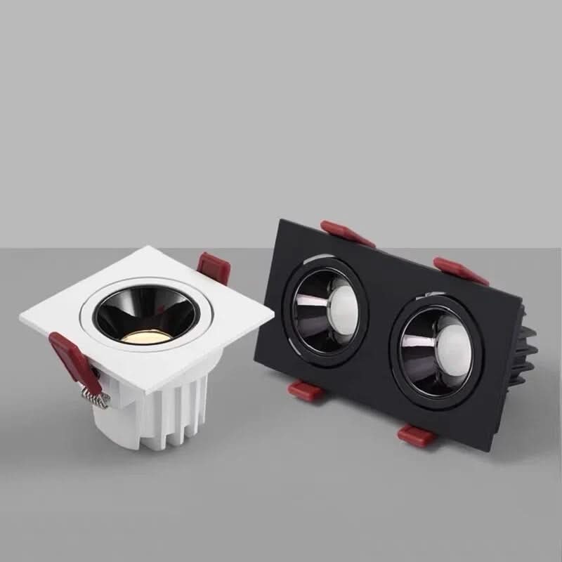 Inbouwspot LED Verstelbare Verlichting Vierkant Ontwerp – Nik