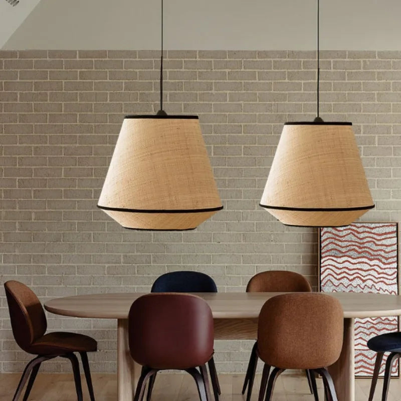 Beige & Bruin Zen Hanglamp – Aruna