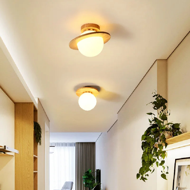 LED-plafondlamp Geborstelde Kap & Evenwichtige Uitstraling – Eclisio