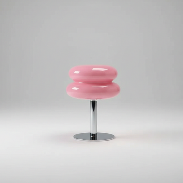 Macaron Lamp Gekleurd & Elegant Glas-in-lood Design – Macaron