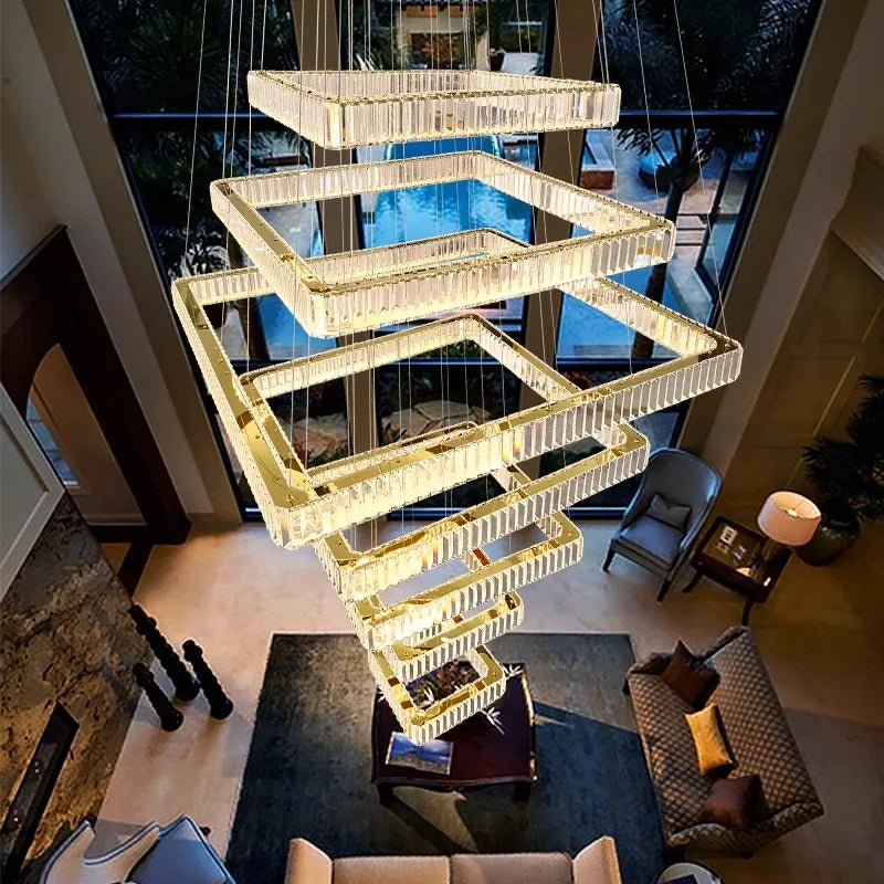 Moderne Kristallen Kroonluchter voor Woonkamer – Cristarve