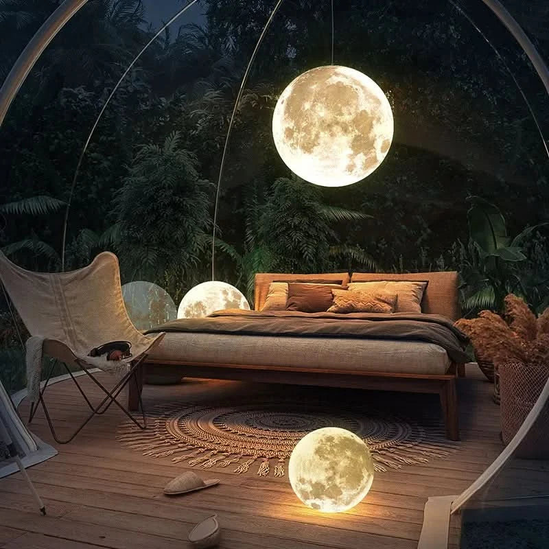 Trendy Hanglamp Maanvorm Adaptieve Stijl – Lune