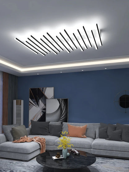 Kroonluchter Ijzer LED Semi-Flush Modern Design – Equinox