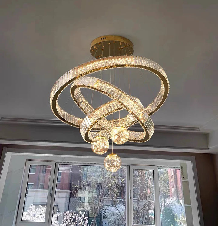 Lustre Cristal Moderne pour Salon et Salle à Manger – Cristarion