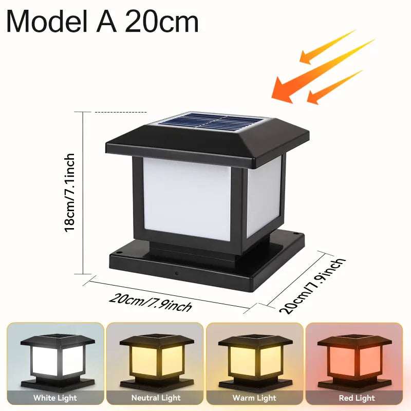 Lampe à poser solaire d'extérieur étanche moderne – Solaira