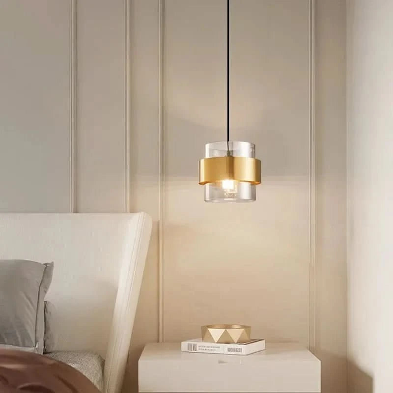 Lampe Suspendue Verre Transparent Ambiance Contemporaine – Eleganso