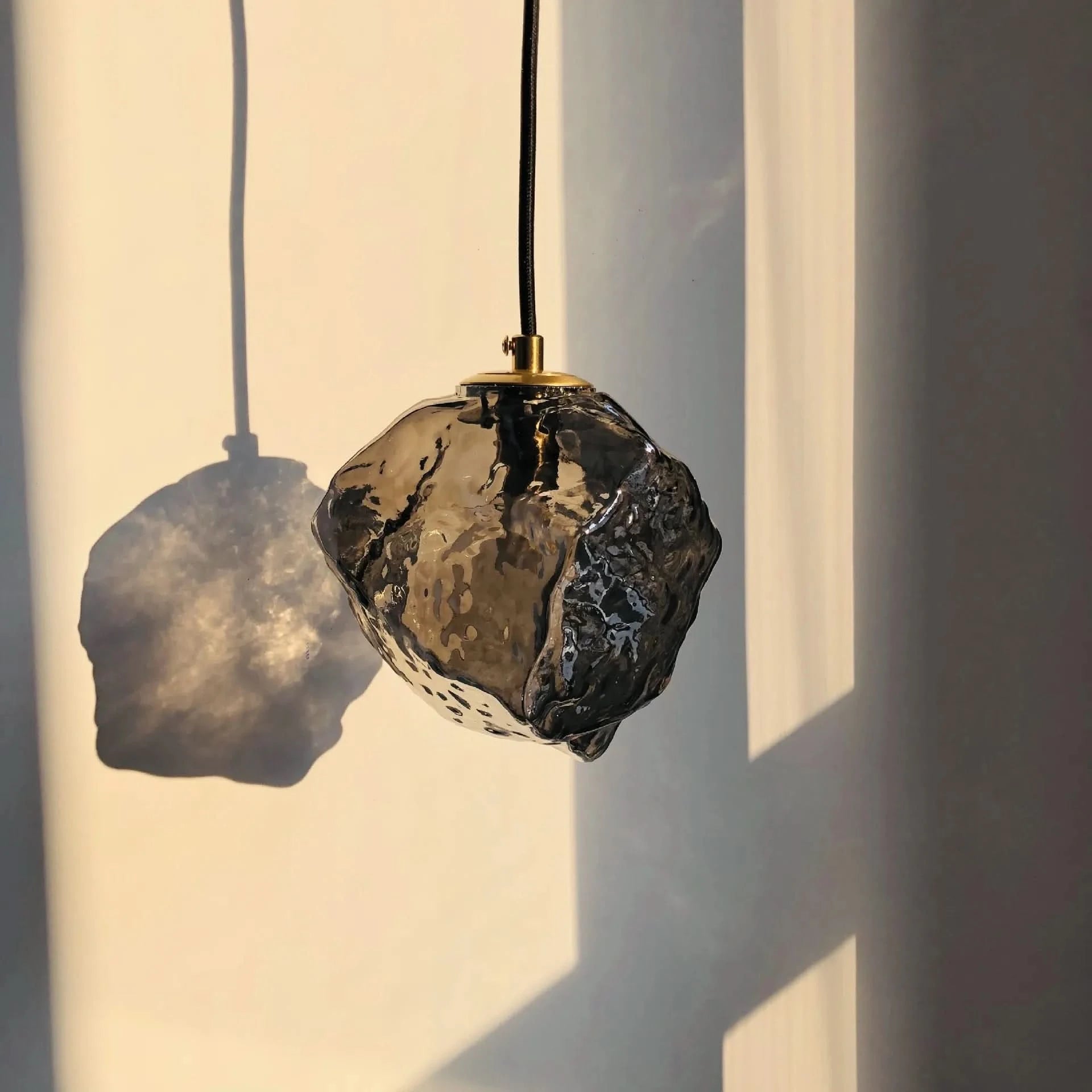 Scandinavische Hanglamp Glas Lavalook Effect – Volcano