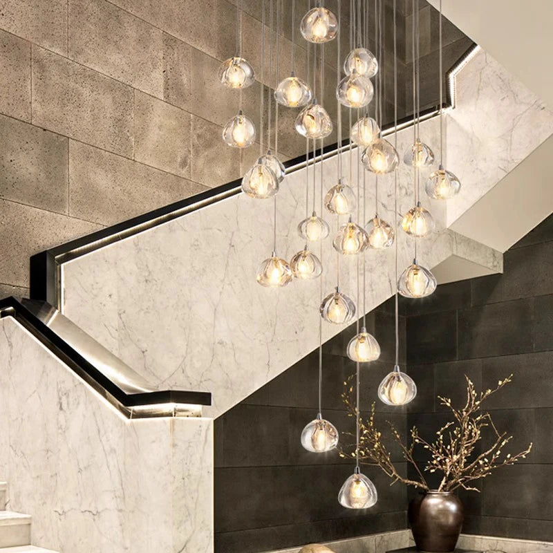 Suspension Cristario vue ambiance | Luxarmonie