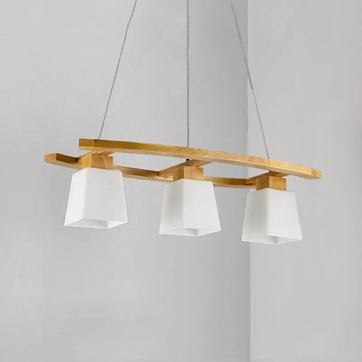 Suspension en bois style japonais moderne – Zenara