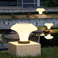 Lampe solaire extérieure moderne en acier inoxydable – Solaris