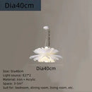 Minimalist paper chandelier for bedroom – Calicea