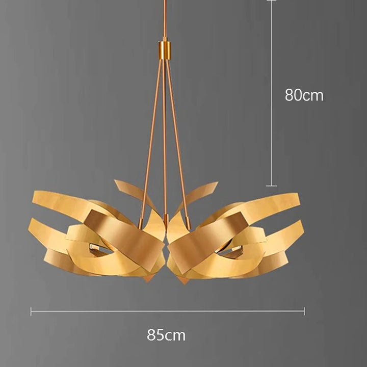 Suspension moderne en alliage pour salon et salle à manger – Diamenia