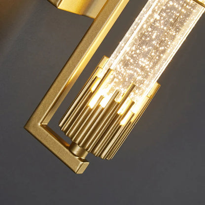 Modern wandlamp in kristal voor woonkamer en slaapkamer – Crystarion