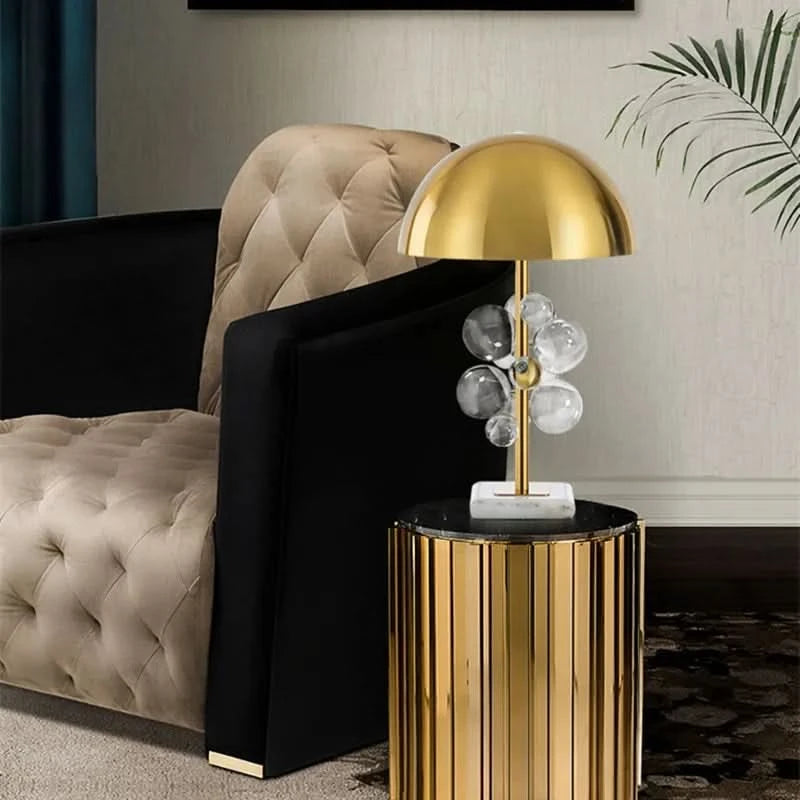 Lampe d’Ambiance Romantique et Originale en Verre – Lueur de Brume