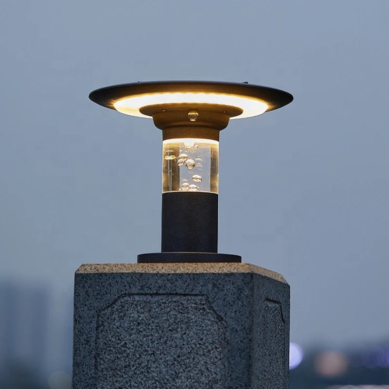 Lampadaire Solaire Extérieur en Aluminium Étanche – Solastice