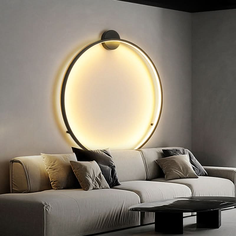 Applique Murale Moderne Forme Cercle Lumineux – Cerchio