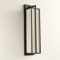 Applique murale en fer et lin style chinois pour chambre – Lumisan