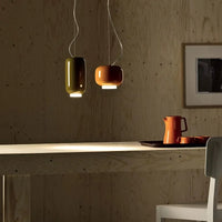 Suspension en verre coloré pour salle à manger et chambre – Armoniel