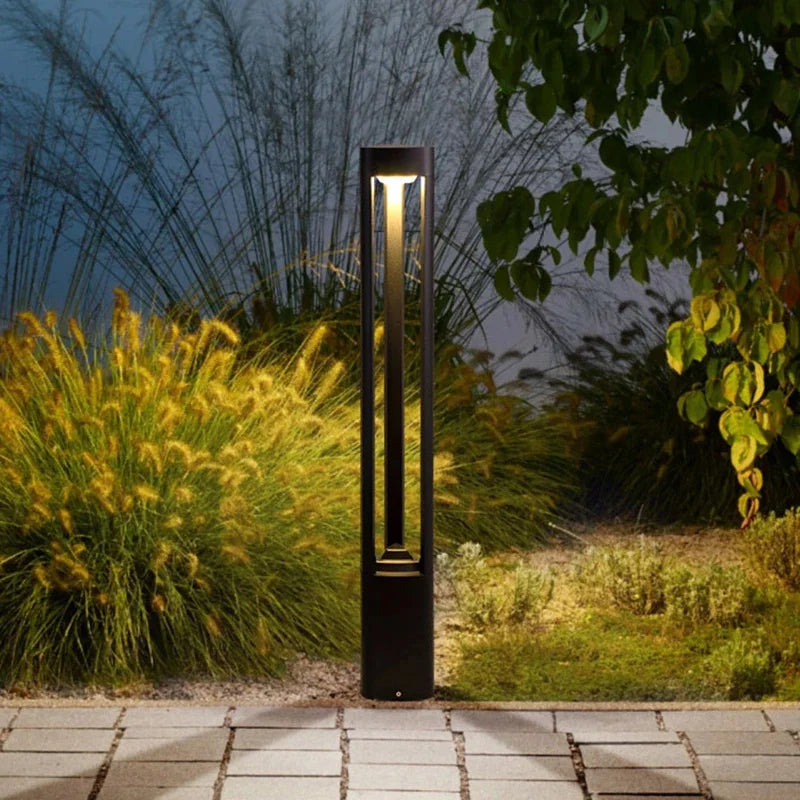 Borne LED extérieure en aluminium pour jardin – Aluminar