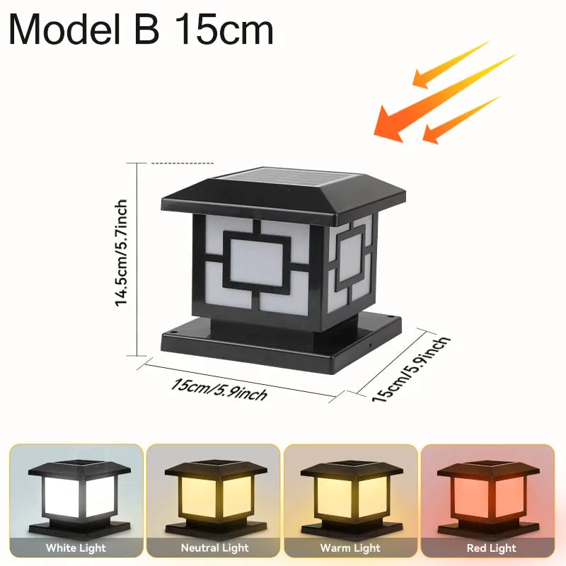 Lampe à poser solaire d'extérieur étanche moderne – Solaira