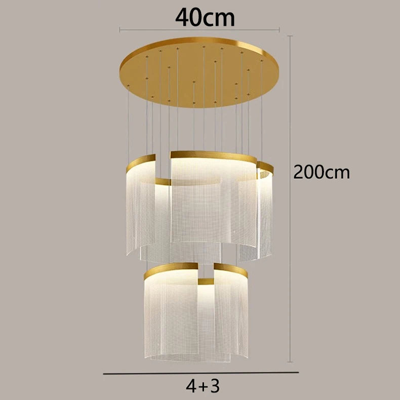 Suspension moderne en alliage pour salon et salle à manger – Célanor