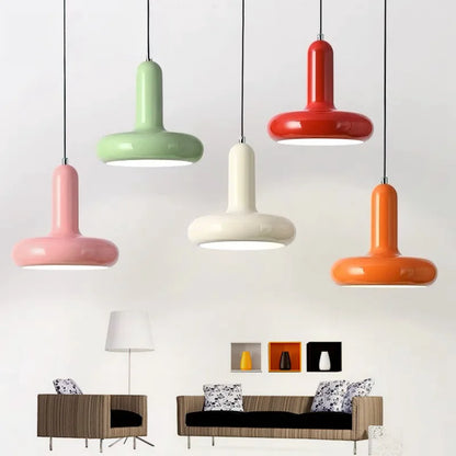 Suspension moderne Zénorial en aluminium coloré pour salle à manger - vue 4