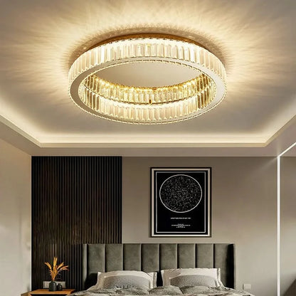 Veelzijdige en Verfijnde LED-Plafondlamp – Halo Doré