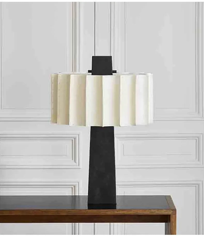Lampe de Table Scandinave Minimaliste Noire pour Salon – Norélys