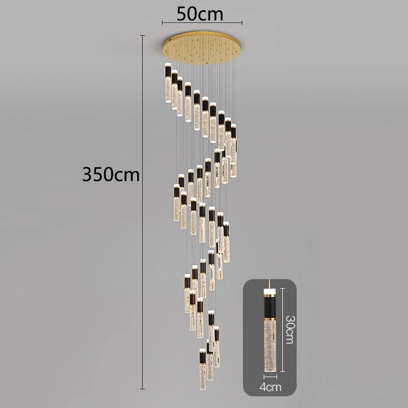 Suspension moderne en alliage pour salle à manger – Arclineia